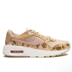 NEW Nike Air Max SC US 8.5 Women's Beige and Pink Camo Sneakers